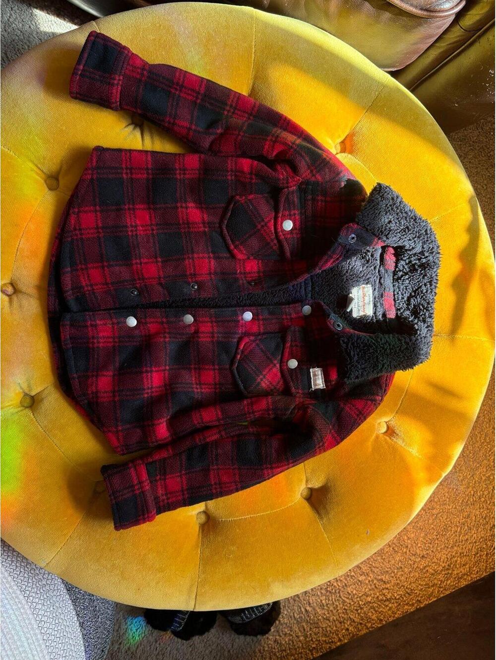Weatherproof kids Sherpa flannel